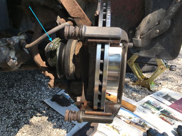 More front-end repairs on the Acura Legend