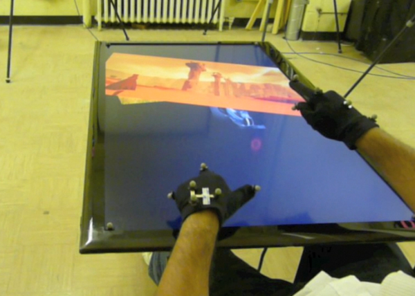 Pointable | An In-Air Pointing Technique to Manipulate Out-of-Reach Targets on Tabletops